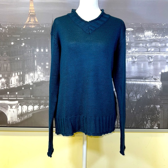 DOLCE & GABBANA SWEATER IN NAVY BLUE - Picture 3 of 9